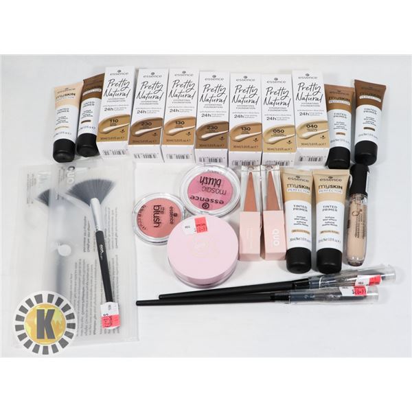 BAG OF ASSORTED ESSENCE MAKE UP PRODUCT