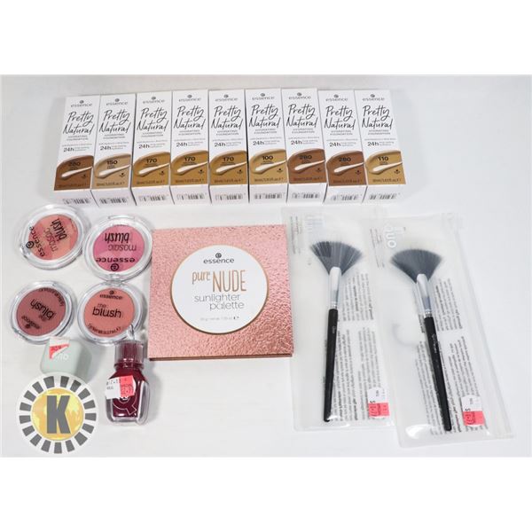 BAG OF ASSORTED ESSENCE MAKE UP PRODUCT