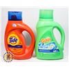 Image 1 : BAG OF ONE 1.47L GAIN AND ONE 1.09 TIDE DETERGENT