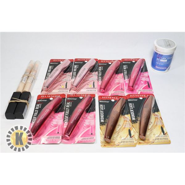 BAG OF ASSORTED MAKE UP PRODUCTS