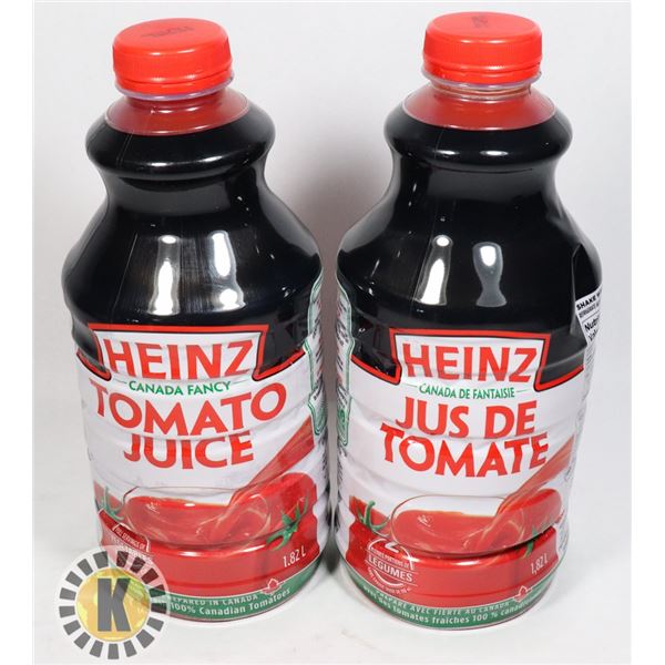 BAG OF TWO HEINZ TOMATO JUICE