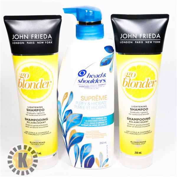 HEAD & SHOULDER JOHN FRIEDA HAIR PRODUCTS