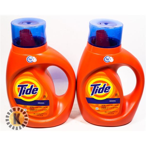 BAG OF 2 TIDE LIQUID DETERGENT