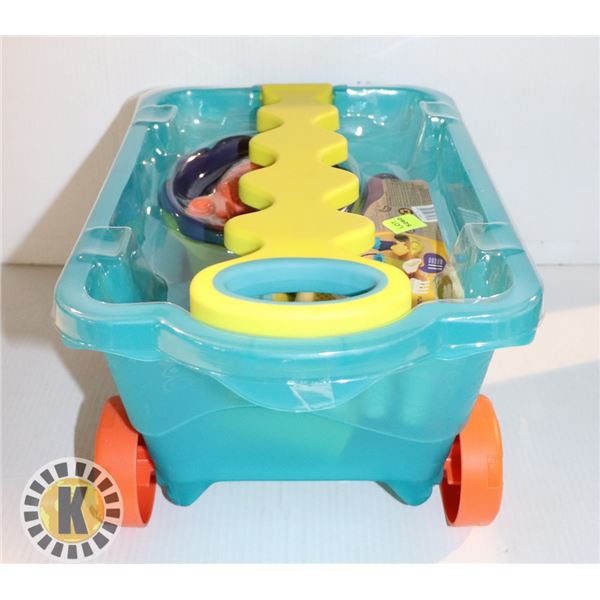 NEW BABY B.WAVY WAGON TOY