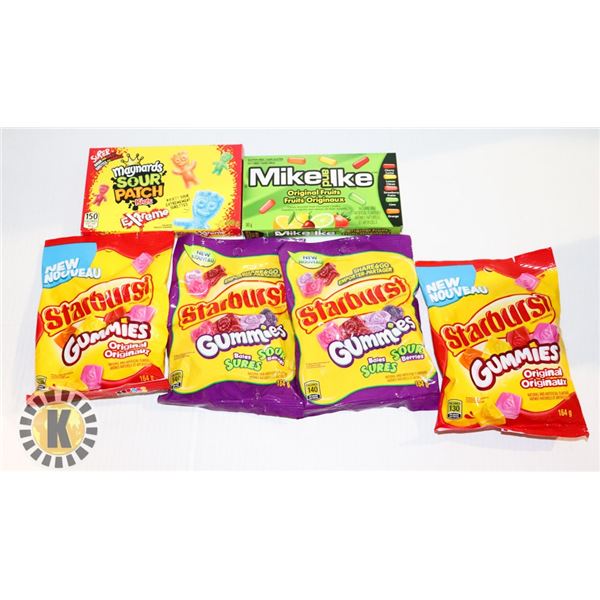 BAG OF ASSORTED CANDY