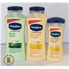 Image 1 : BAG OF ASSORTED VASELINE DY SKIN LOTION