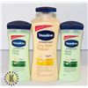 Image 1 : BAG OF ASSORTED VASELINE DY SKIN LOTION