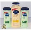 Image 1 : BAG OF ASSORTED VASELINE DY SKIN LOTION