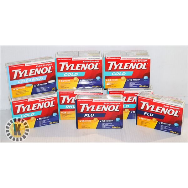 BAG OF TYLENOL DAY AND NIGHT COLD MEDICINE