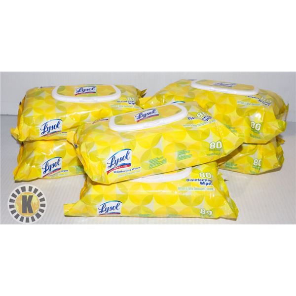 BAG LYSOL DISINFECTING WIPES