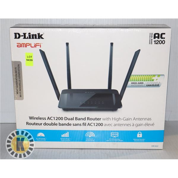 D-LINK AMPLIFI WIRELESS AC1200