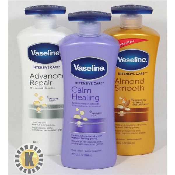 ASSORTED BAG OF VASELINE BODY CREAM