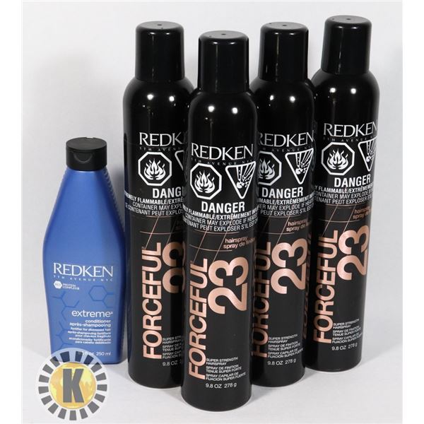 BAG OF REDKEN HAIR PRODUCT