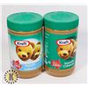 Image 1 : LOT OF 2 KRAFT PEANUT BUTTERS