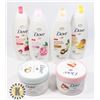 Image 1 : DOVE BODY WASH AND LOTION