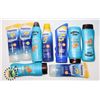 Image 1 : BAG OF ASSORTED SUNSCREEN PRODUCTS