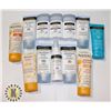 Image 1 : BAG OF ASSORTED SUNSCREEN INCLUDES AVEENO