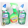 Image 1 : BAG OF LYSOL TOILET BOWL CLEANER & FANTASTIK
