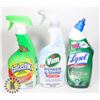 Image 1 : BAG OF LYSOL TOILET BOWL CLEANER & FANTASTIK