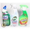 Image 1 : BAG OF LYSOL TOILET BOWL CLEANER & FANTASTIK