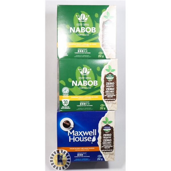 ASSORTED MAXWELL HOUSE COFFEE