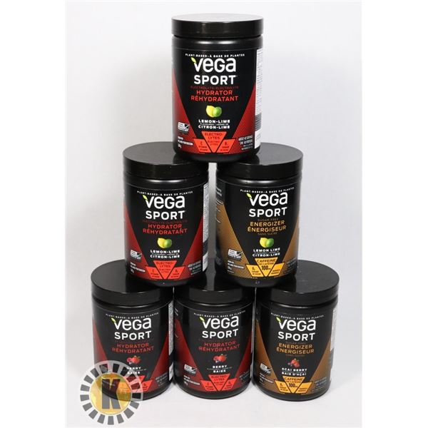 BAG OF ASSORTED VEGA SPORT