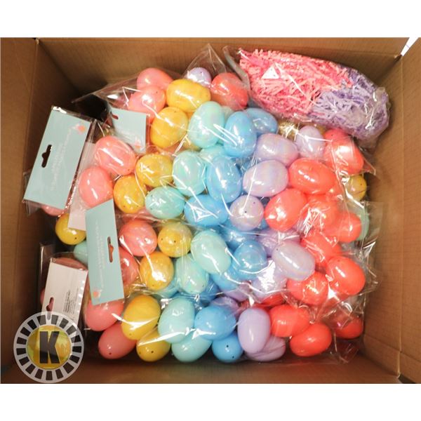 BOX OF FILLABLE EASTER EGGS