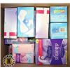 Image 1 : BOX OF ASSORTED FEMALE PADS