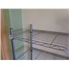 Image 3 : Qty 2 Rolling Adjustable Metal 4 Tier Mesh Shelving Units