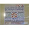 Image 2 : Qty 7 Art Prints w/ Positive Thinking Messages