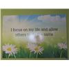 Image 3 : Qty 7 Art Prints w/ Positive Thinking Messages
