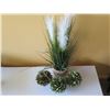 Image 8 : Qty 3 Small Artificial Plants & Japan Ikebana Plant in Rope Pot