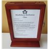 Image 1 : Safco Locking Wood & Glass Customizable Display Suggestion Box