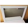 Image 1 : White Wood Framed Mirror