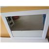 Image 3 : White Wood Framed Mirror