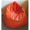 Image 1 : Large Orange 'Happiness U' Bean Bag Chairs