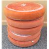 Image 1 : Qty 5 Plush Orange Slice Pillow Cushions w/ Removable Covers