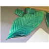 Image 2 : Qty 6 Green Leaf Folding Mats & 4 Rectangle Mats in Misc Colors