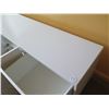 Image 8 : Ikea White 3 Section Cabinet w/ 4 Inside Shelves 