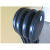 Image 8 : Qty 4 Black Round Folding Stools 12" Diameter x 23"H