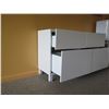 Image 2 : Ikea White 4 Drawer Cabinet 48" x 16" x 29"H