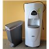 Image 1 : Simple Human Step Trash Can & Member Water Quality Dispenser (needs repair)