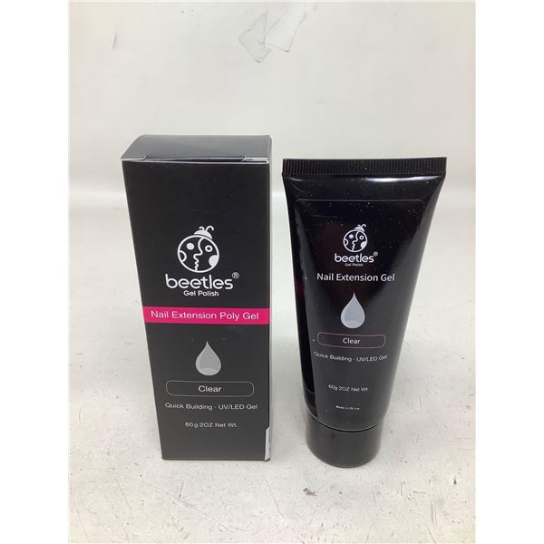 Beetles Gel Polish, Nail Extension Poly Gel - Clear - 60g