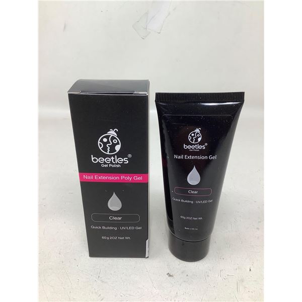 Beetles Gel Polish, Nail Extension Poly Gel - Clear - 60g