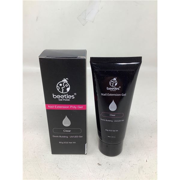 Beetles Gel Polish, Nail Extension Poly Gel - Clear - 60g