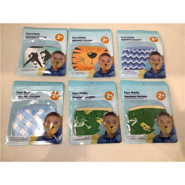 Youth Size Cloth Face Masks - X6
