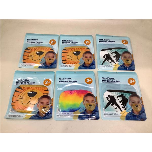 Youth Size Cloth Face Masks - X6