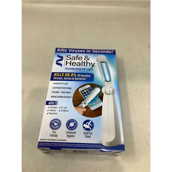 Safe & Healthy - Disinfecting UV Light