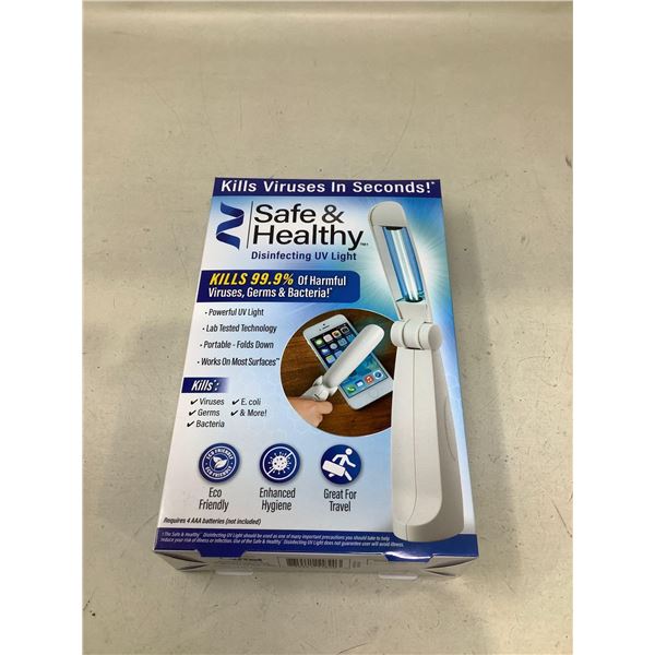 Safe & Healthy - Disinfecting UV Light