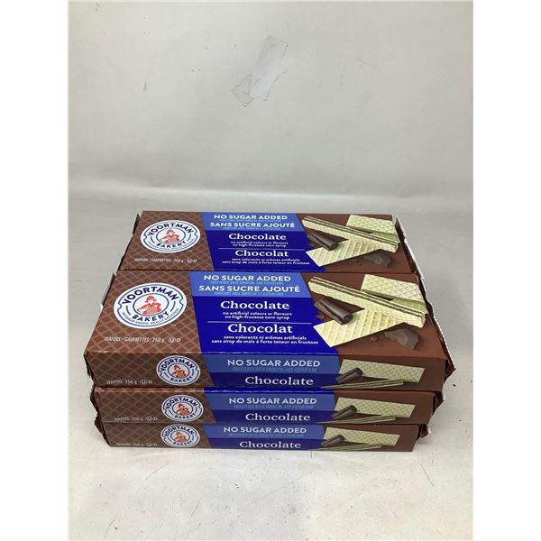 Voortman Chocolate Wafer Cookies 6x250g